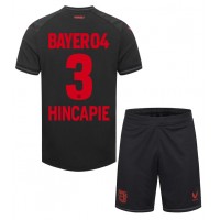 Bayer Leverkusen Piero Hincapie #3 Hemmadräkt Barn 2023-24 Kortärmad (+ Korta byxor)